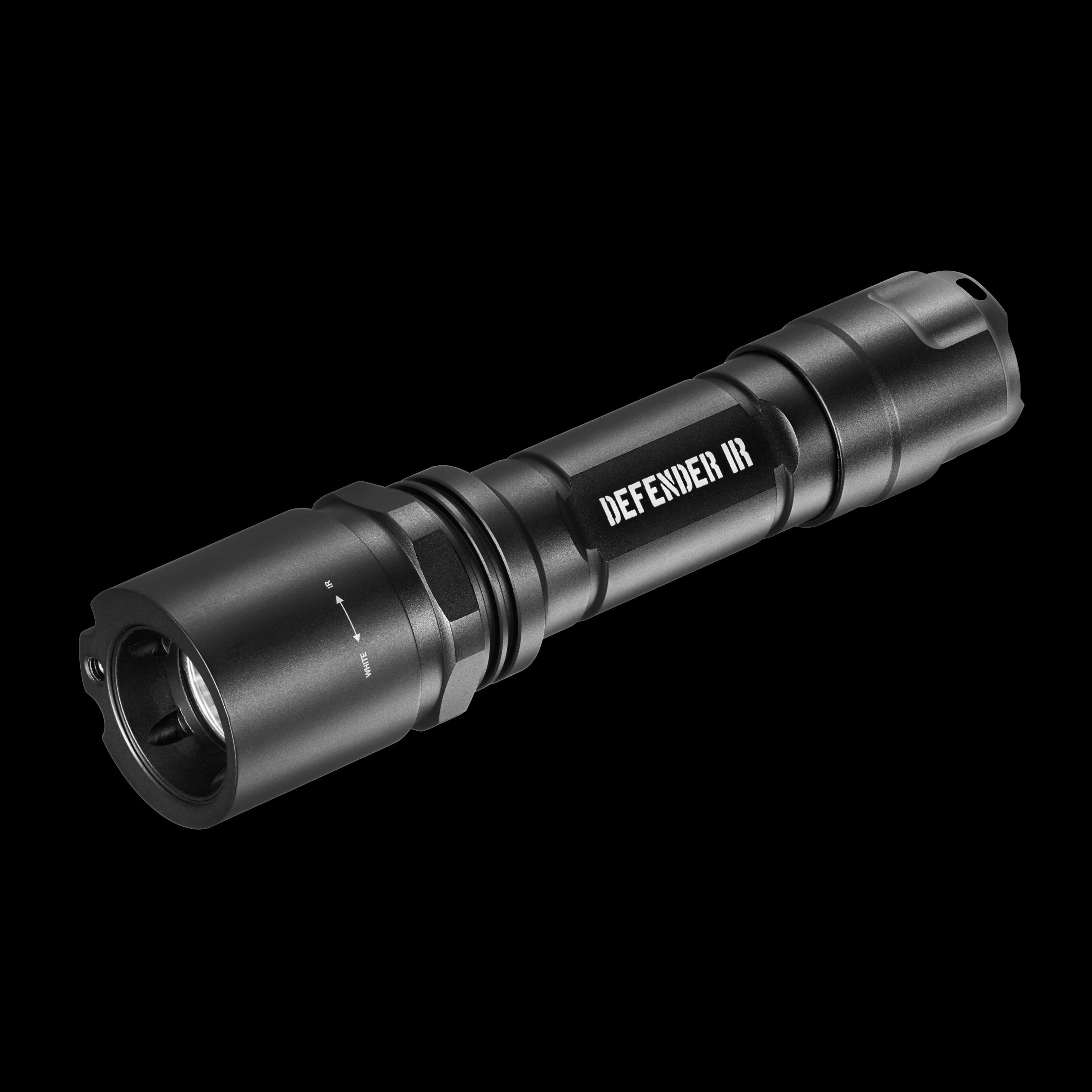 Battery operated tactical flashlight, 400lm DEFENDER IR